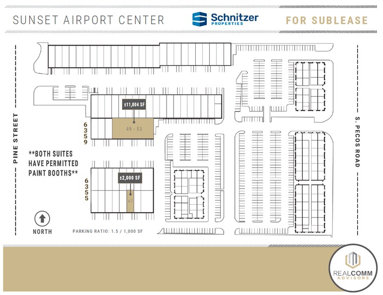 More Photos Of 6359 S Pecos Rd, Las Vegas Warehouse For Lease