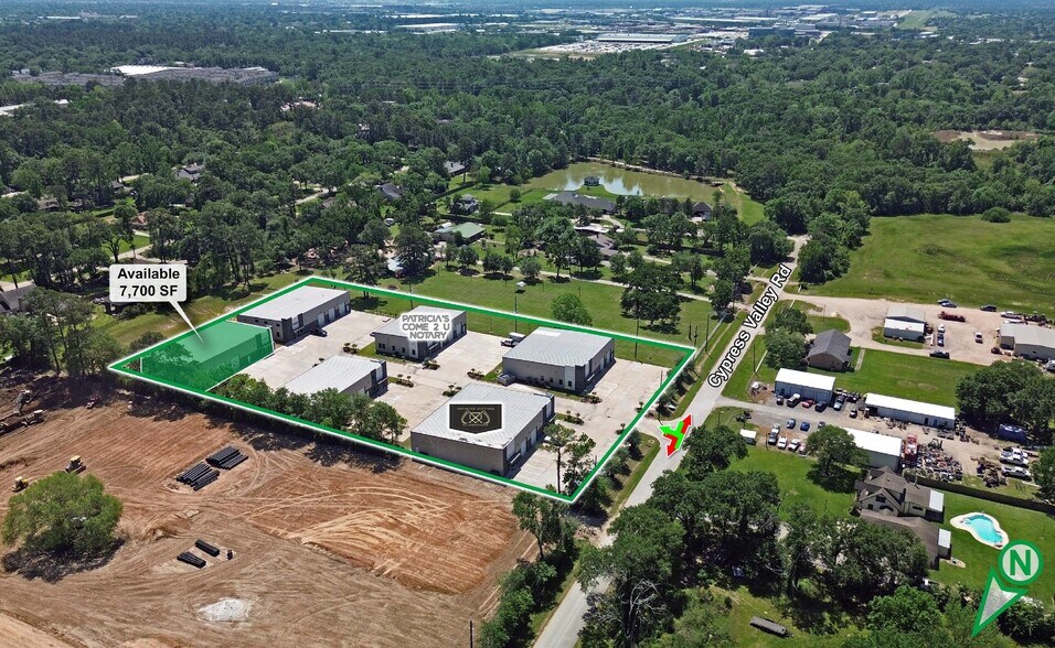 More Photos Of 12726 Cypress Valley Rd, Cypress Warehouse For Lease