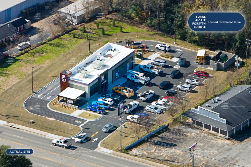 Primary Photo Of 734 S Harris St, Sandersville Fast Food For Sale