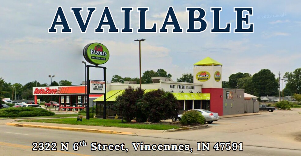Primary Photo Of 2322 N 6th St, Vincennes Restaurant For Lease