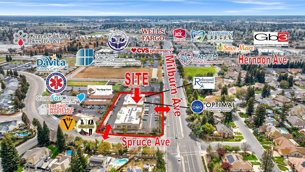 Primary Photo Of 7206 N Milburn Ave, Fresno Medical For Lease