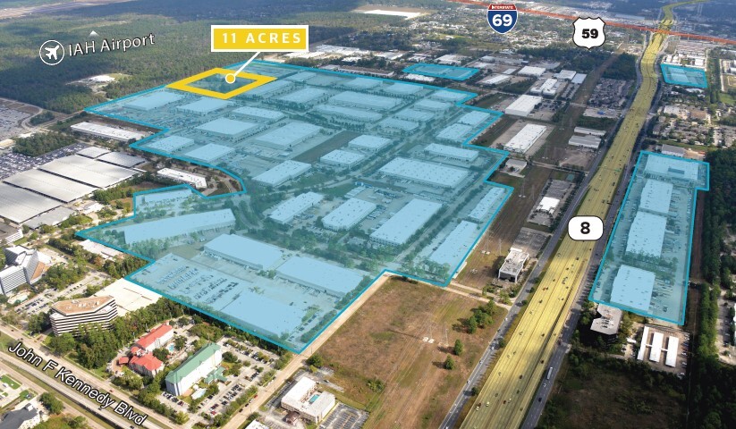 Primary Photo Of SE Corner of Greens Road and Diplomatic Circle, Houston Land For Lease