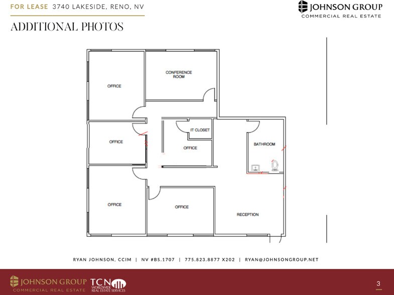 More Photos Of 3740 Lakeside Dr, Reno Office For Lease