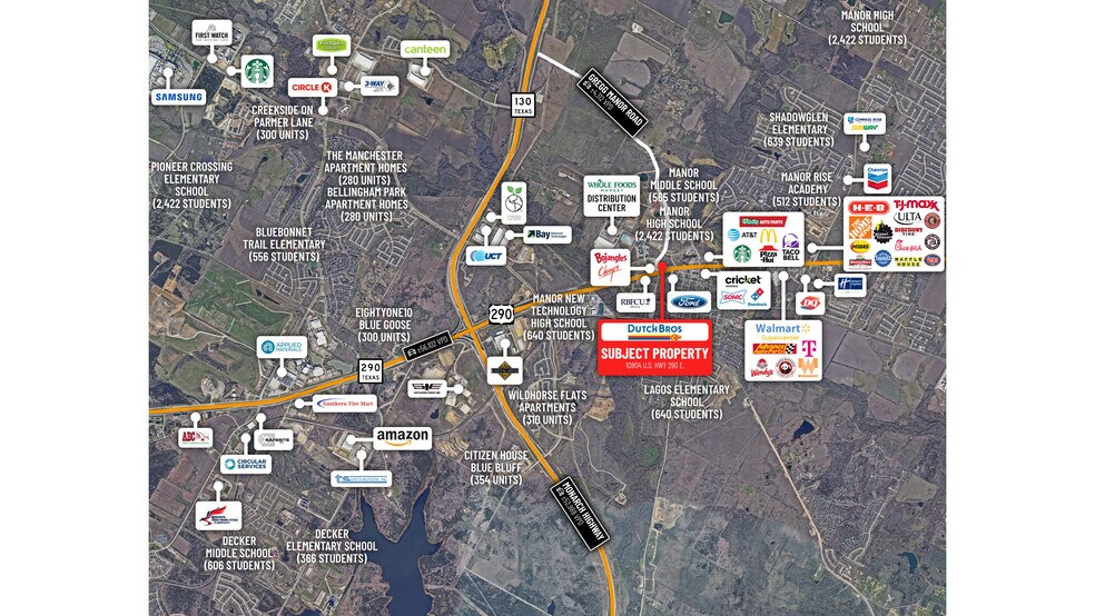 More Photos Of 10802 US Highway 290 E, Manor Fast Food For Sale