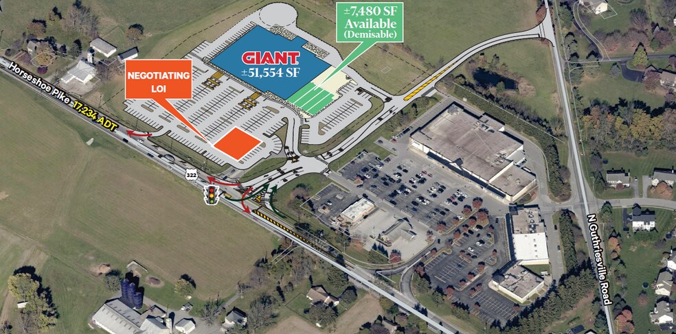 Primary Photo Of 1277 Horseshoe Pike, Downingtown General Retail For Lease