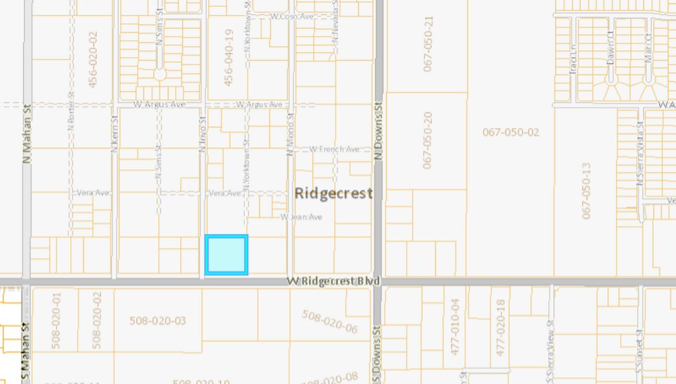 More Photos Of 1080 Ridgecrest Boulevard, Ridgecrest Land For Sale