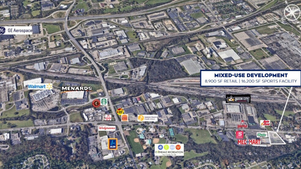 More Photos Of 10890 Reading Rd, Cincinnati General Retail For Lease