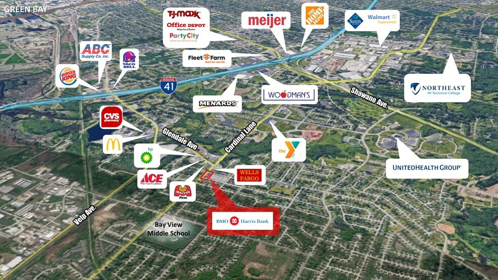 More Photos Of 945 Cardinal Ln, Green Bay Bank For Sale