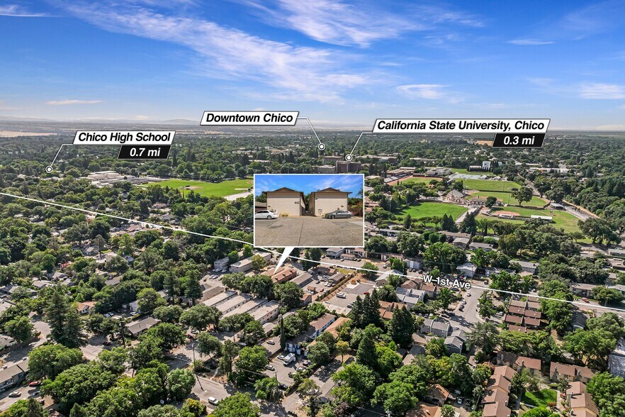 Primary Photo Of 642 W 1st Ave, Chico Apartments For Sale