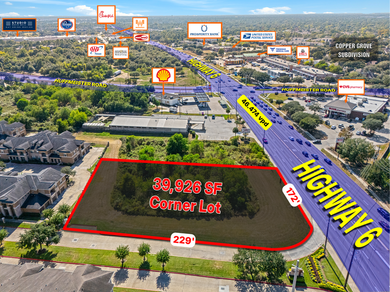 More Photos Of Highway 6 N & Huffmeister Rd, Houston Land For Sale