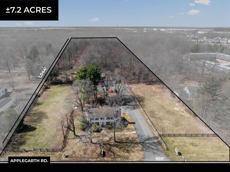 Primary Photo Of 284 Applegarth Rd, Monroe Township Land For Sale