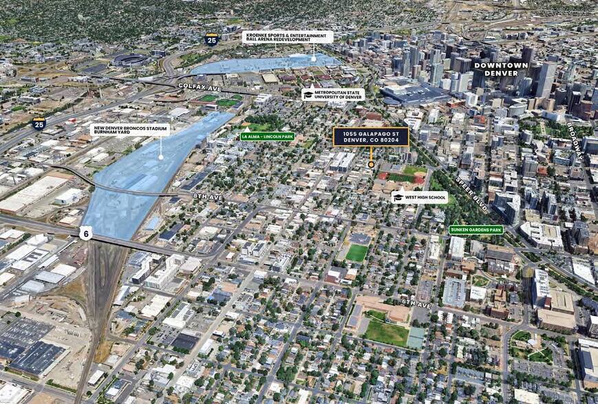 More Photos Of 1055-1075 Galapago St, Denver Warehouse For Sale