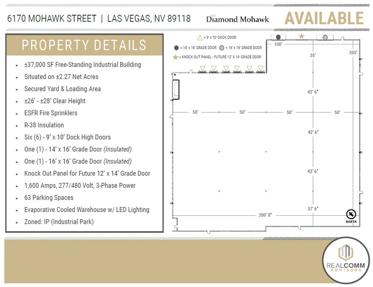 More Photos Of 6170 Mohawk St, Las Vegas Warehouse For Lease