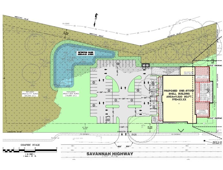 More Photos Of 6218 Highway 17 S, Ravenel Land For Sale