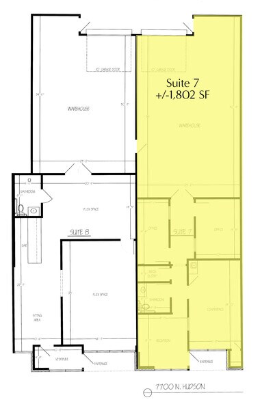 More Photos Of 7700 N Hudson Ave, Oklahoma City Light Manufacturing For Lease