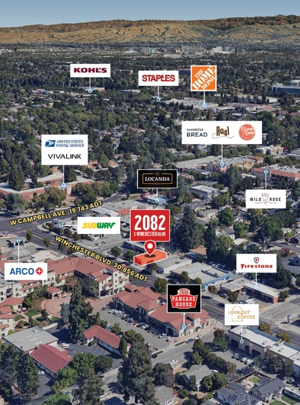 More Photos Of 2082 S Winchester Blvd, Campbell Freestanding For Sale