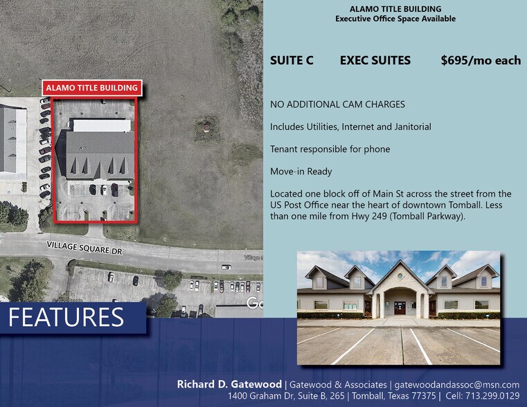 More Photos Of 1002 Village Square Dr, Tomball Office For Lease