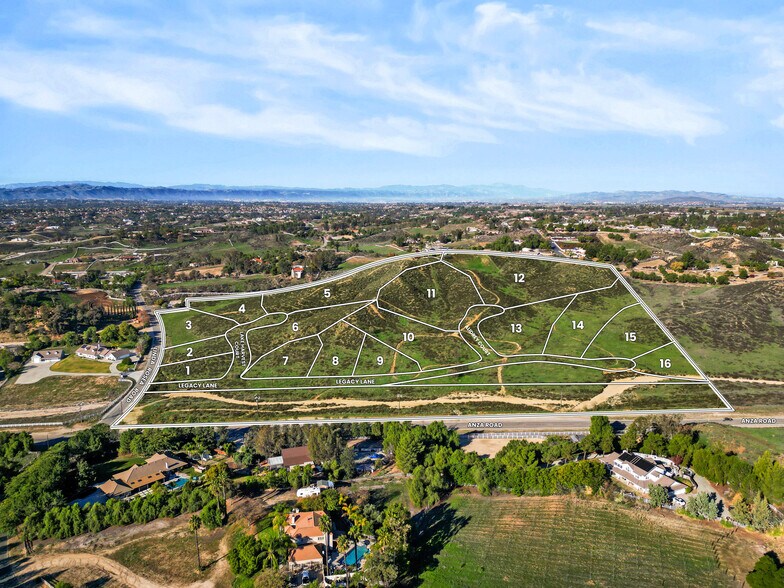 Primary Photo Of Anza Rd & Linda Rosea, Temecula Land For Sale