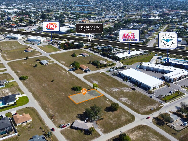 Primary Photo Of 1309 NE 8th Ter, Cape Coral Land For Sale