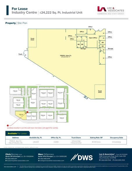 More Photos Of 17930-17940 Ajax Cir, City of Industry Warehouse For Lease
