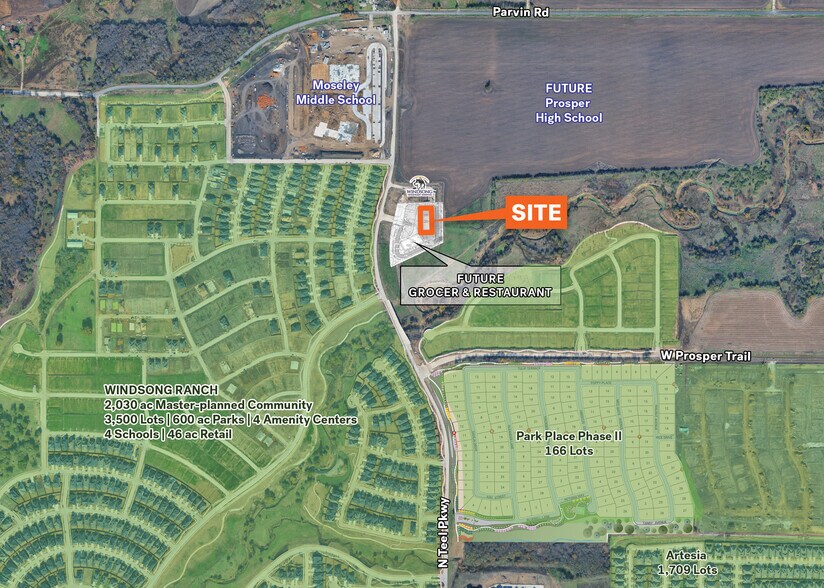 More Photos Of 1260 Teel Pkwy, Prosper General Retail For Lease