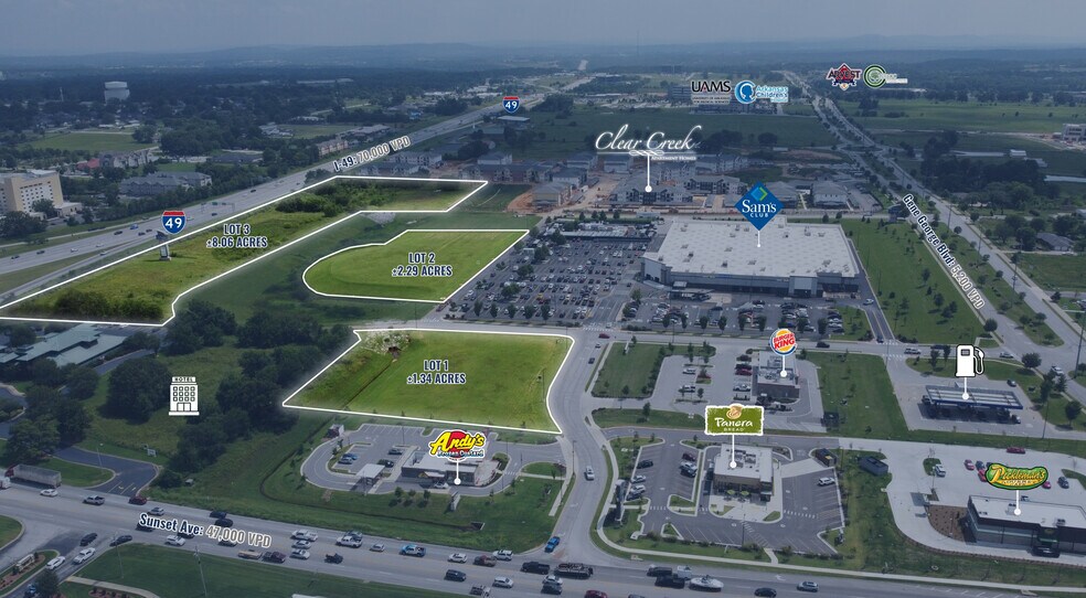 More Photos Of Highway 412 & Interstate 49, Springdale Land For Sale