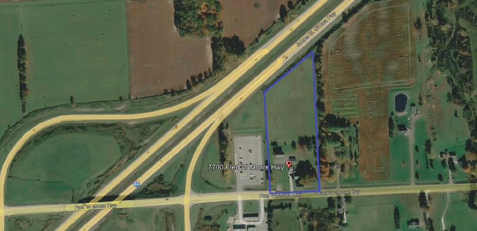 Primary Photo Of 7700 Fred W. Moore Hwy, Columbus Township Land For Sale