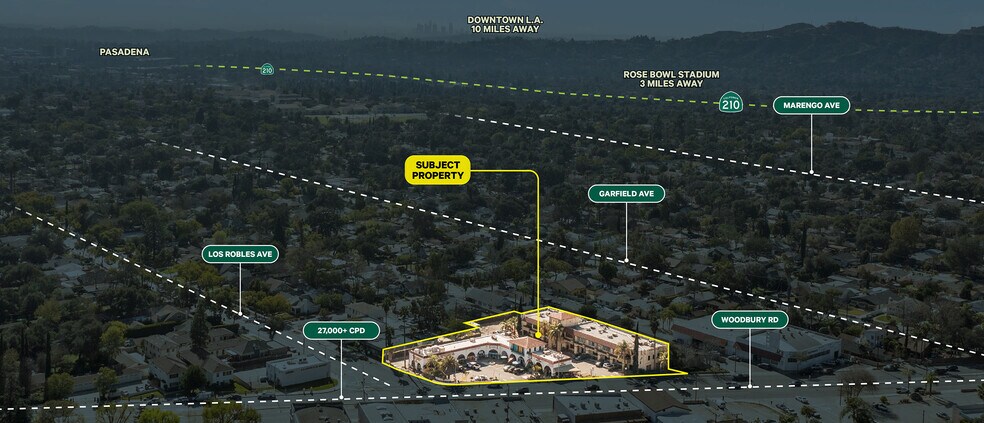 More Photos Of 2057-2061 N Los Robles Ave, Pasadena General Retail For Lease