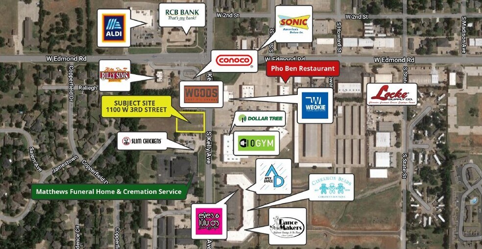 More Photos Of 1100 W 3rd St, Edmond Land For Sale