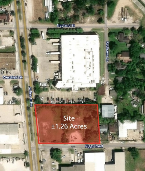 Primary Photo Of Airline Dr @ Riggs Rd, Houston Land For Sale