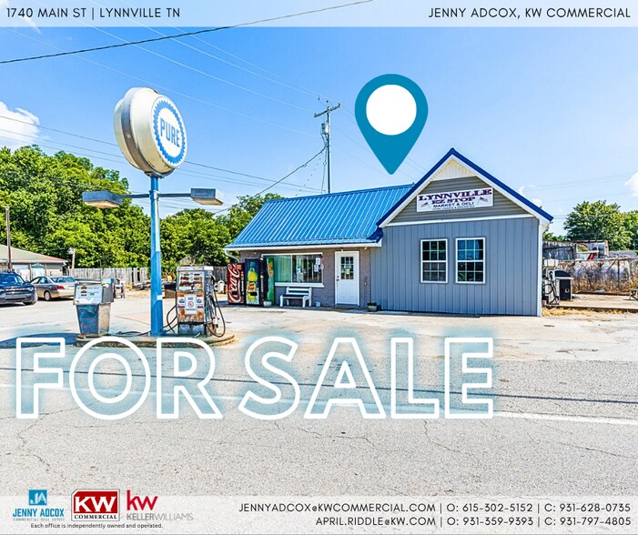 Primary Photo Of 1740 Main St, Lynnville General Retail For Sale