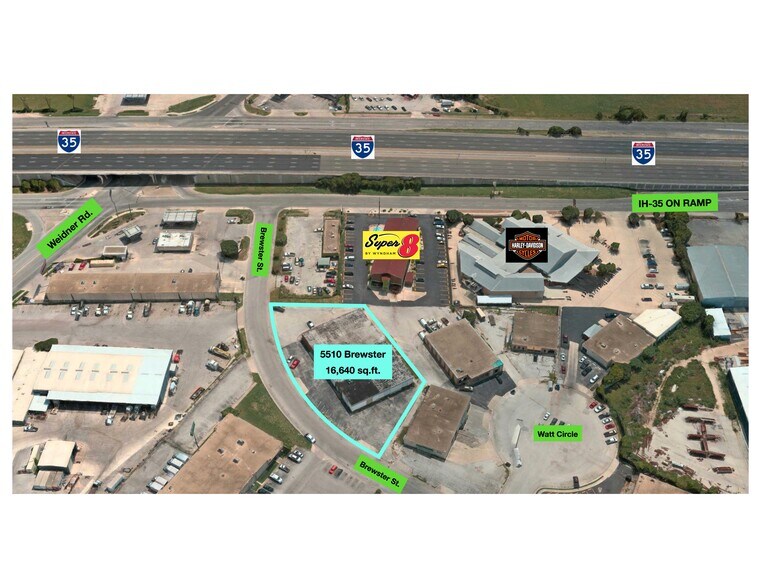 More Photos Of 5508-5516 Brewster St, San Antonio Warehouse For Lease