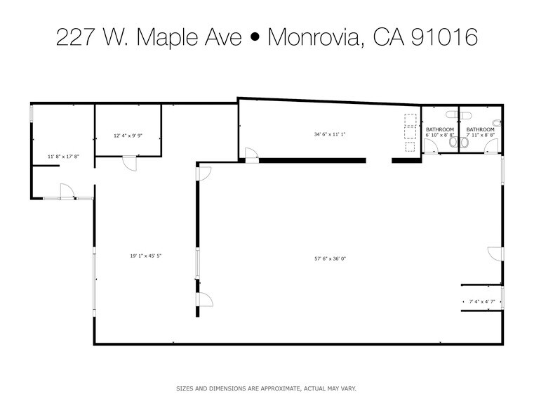More Photos Of 227 W Maple Ave, Monrovia Manufacturing For Lease