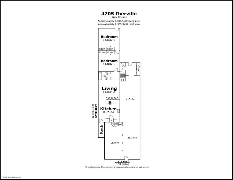 More Photos Of 4705 Iberville St, New Orleans Office For Sale