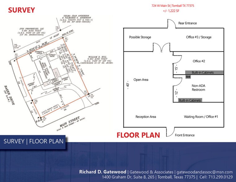 More Photos Of 724 W Main St, Tomball Medical For Sale