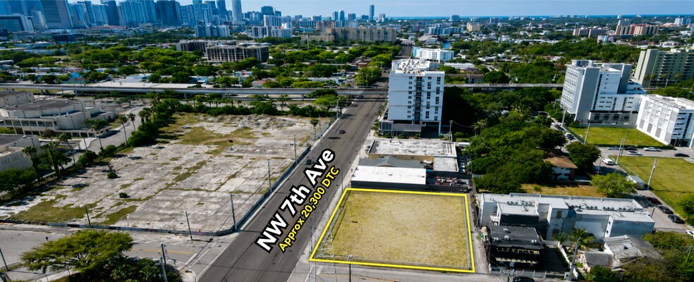 Primary Photo Of 1234-1250 NW 7th Ave, Miami Land For Lease