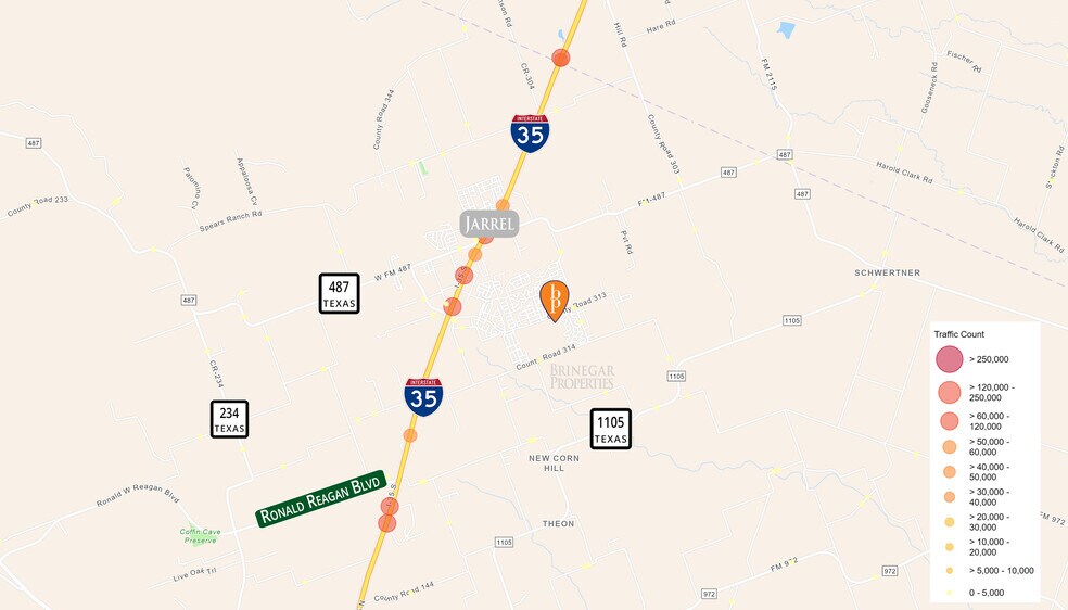 More Photos Of 1616 County Road 313, Jarrell Land For Sale