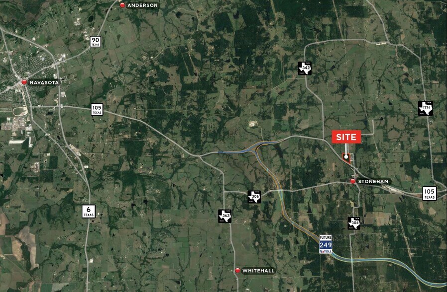 More Photos Of Highway 105, Navasota Land For Sale