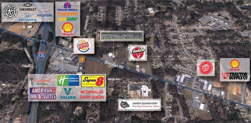 More Photos Of 7820 Sheridan Rd, White Hall Fast Food For Sale