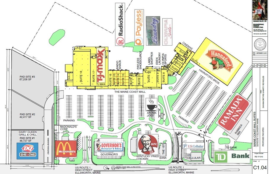 More Photos Of 225-265 High St, Ellsworth Unknown For Lease