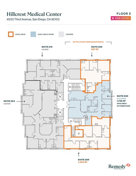 More Photos Of 4033 3rd Ave, San Diego Medical For Lease