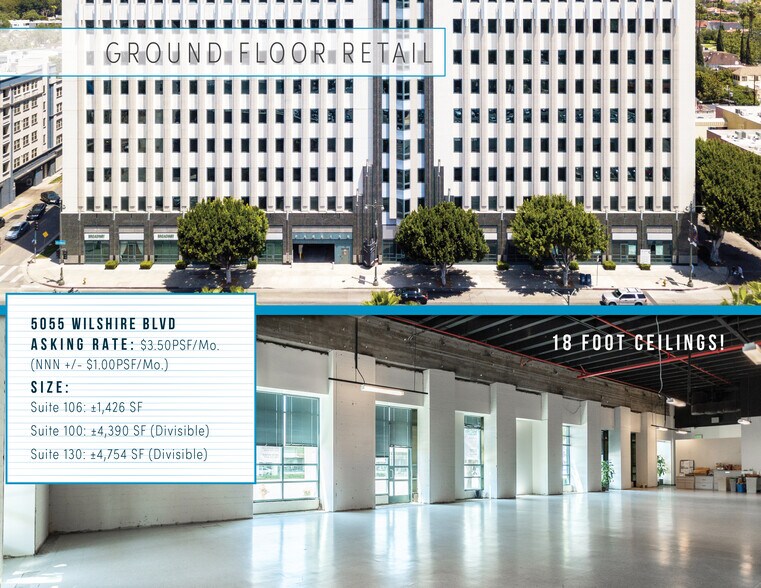 More Photos Of 5055 Wilshire Blvd, Los Angeles Office For Lease