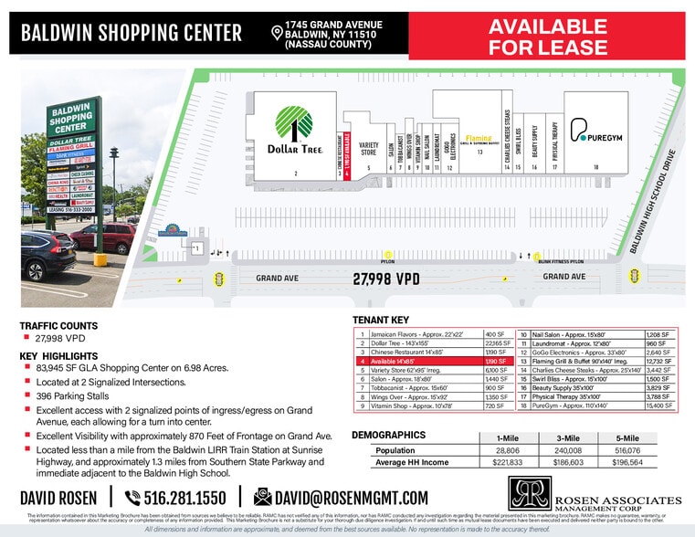 Primary Photo Of 1741-1789 Grand Ave, Baldwin Unknown For Sale