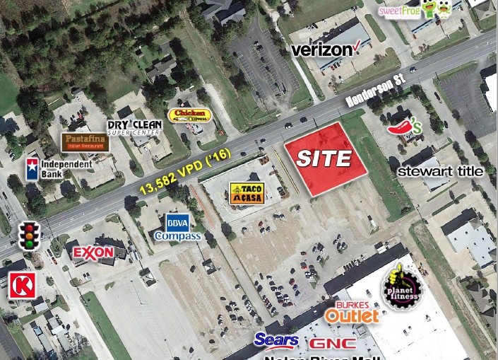 Primary Photo Of Nolan River Mall Outlot, Cleburne Land For Lease