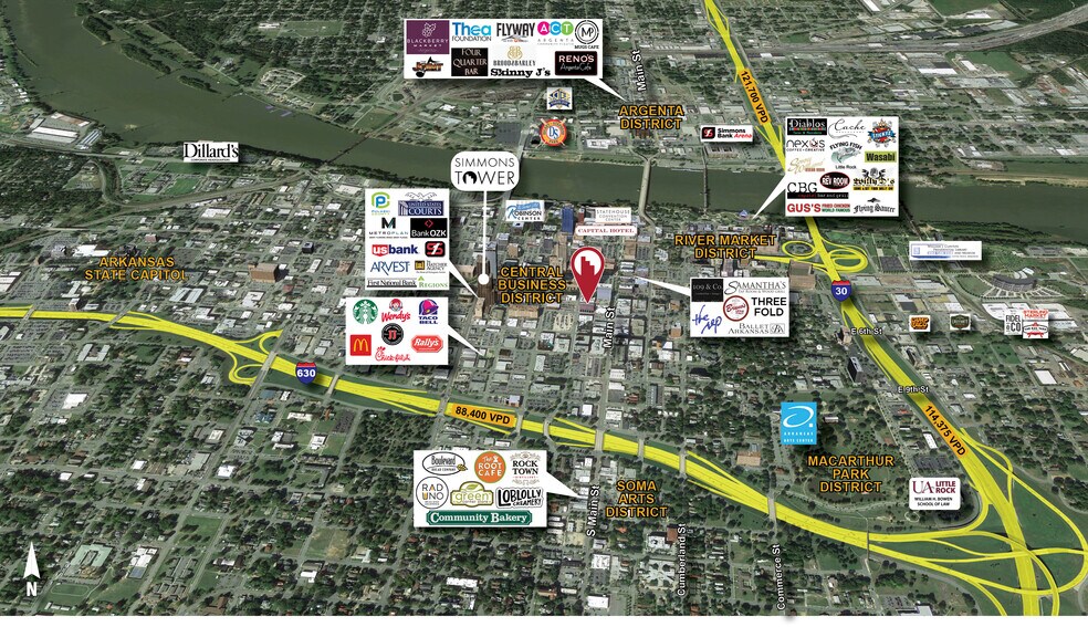 More Photos Of 105 W Capitol Ave, Little Rock Loft Creative Space For Sale