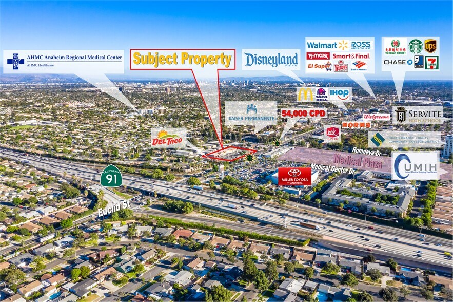 More Photos Of 1250-1284 N Euclid St, Anaheim Freestanding For Lease