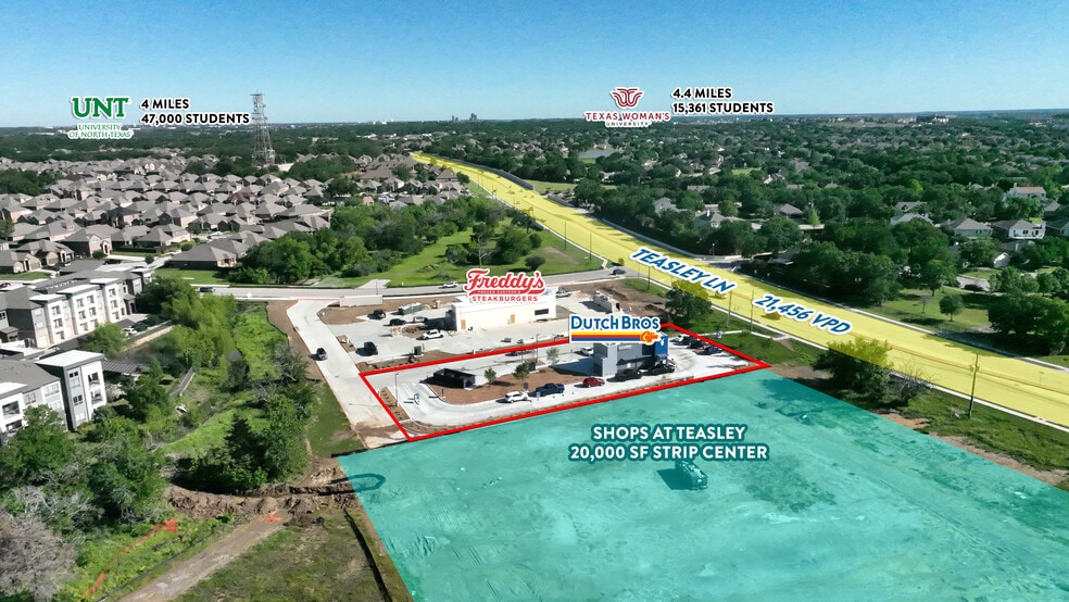 More Photos Of 3824 Teasley Ln, Denton Fast Food For Sale