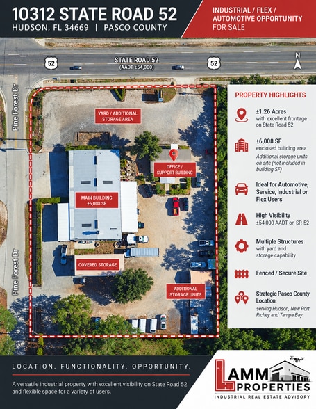 More Photos Of 10312 State Road 52, Hudson Industrial For Sale