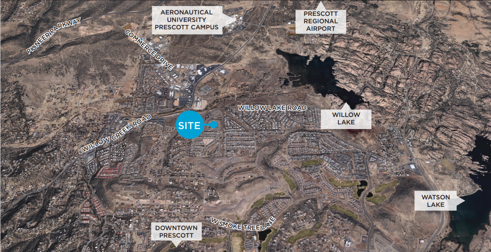 Primary Photo Of SEC WILLOW HILLS & WILLOW LAKE ROADS, Prescott Land For Sale