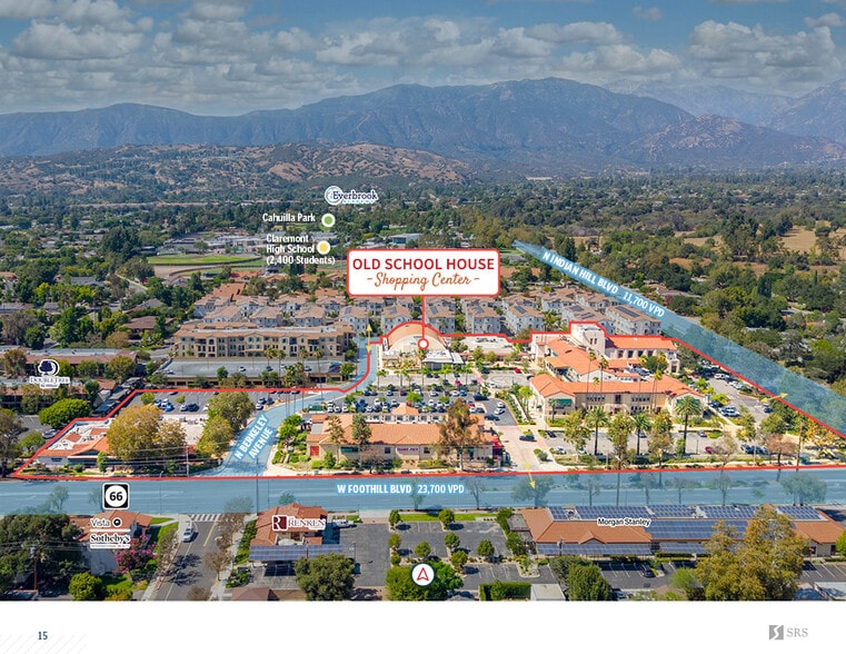 More Photos Of 405-415 W Foothill Blvd, Claremont Storefront Retail Office For Sale
